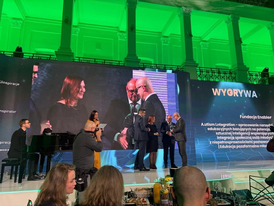 Enabler Foundation Wins Digital Skills Award at EDUinspiracje 2025