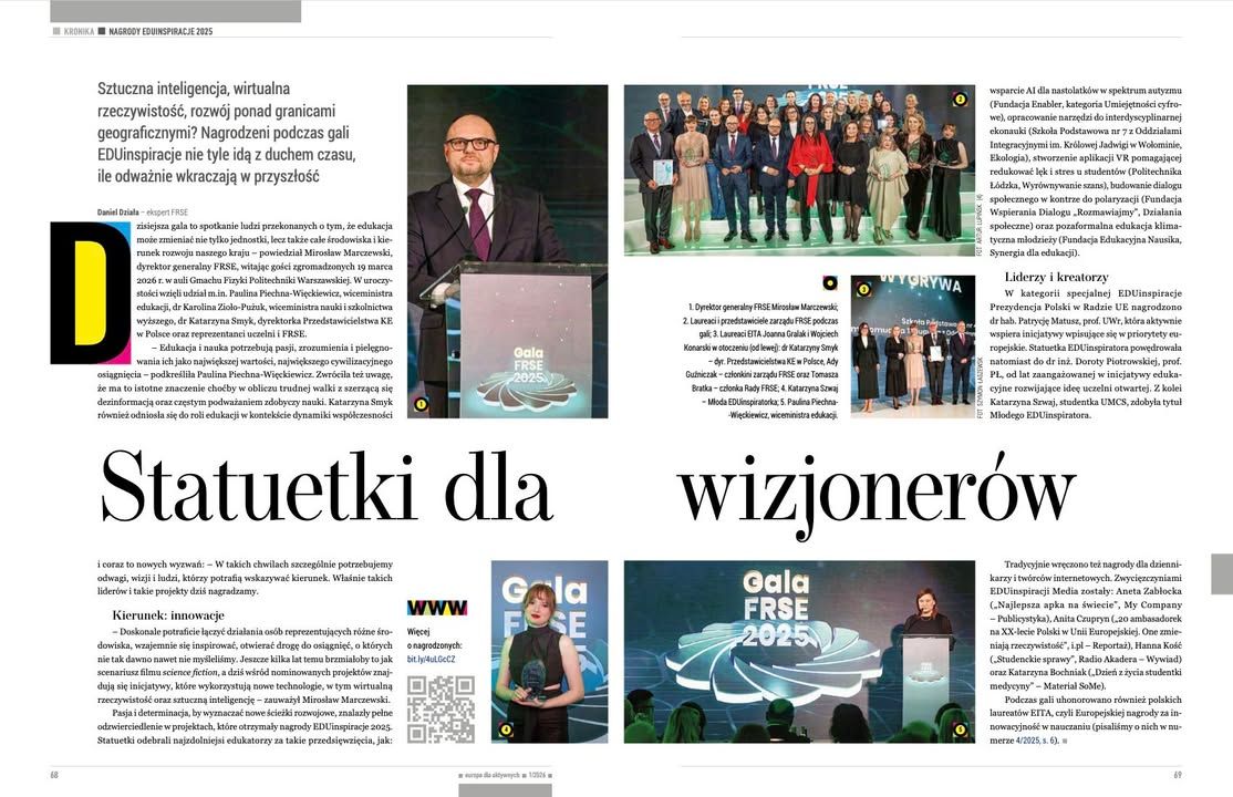 EduInspiracje Gala and Our Award