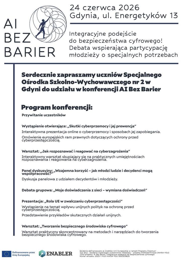 Jutro przed nami kolejna odsłona konferencji podsumowującej projekt „AI bez b...