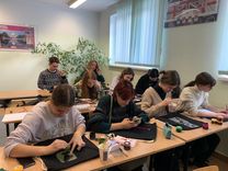 Warsztaty plastyczne w V Liceum Ogólnokształcącym