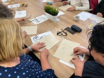 Warsztaty z podstaw linorytu dla seniorów
