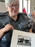 Kolejne warsztaty z linorytu dla seniorów za nami!