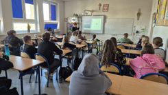 Returning to Schools in Reda for the 'Echo of Relationships' Project